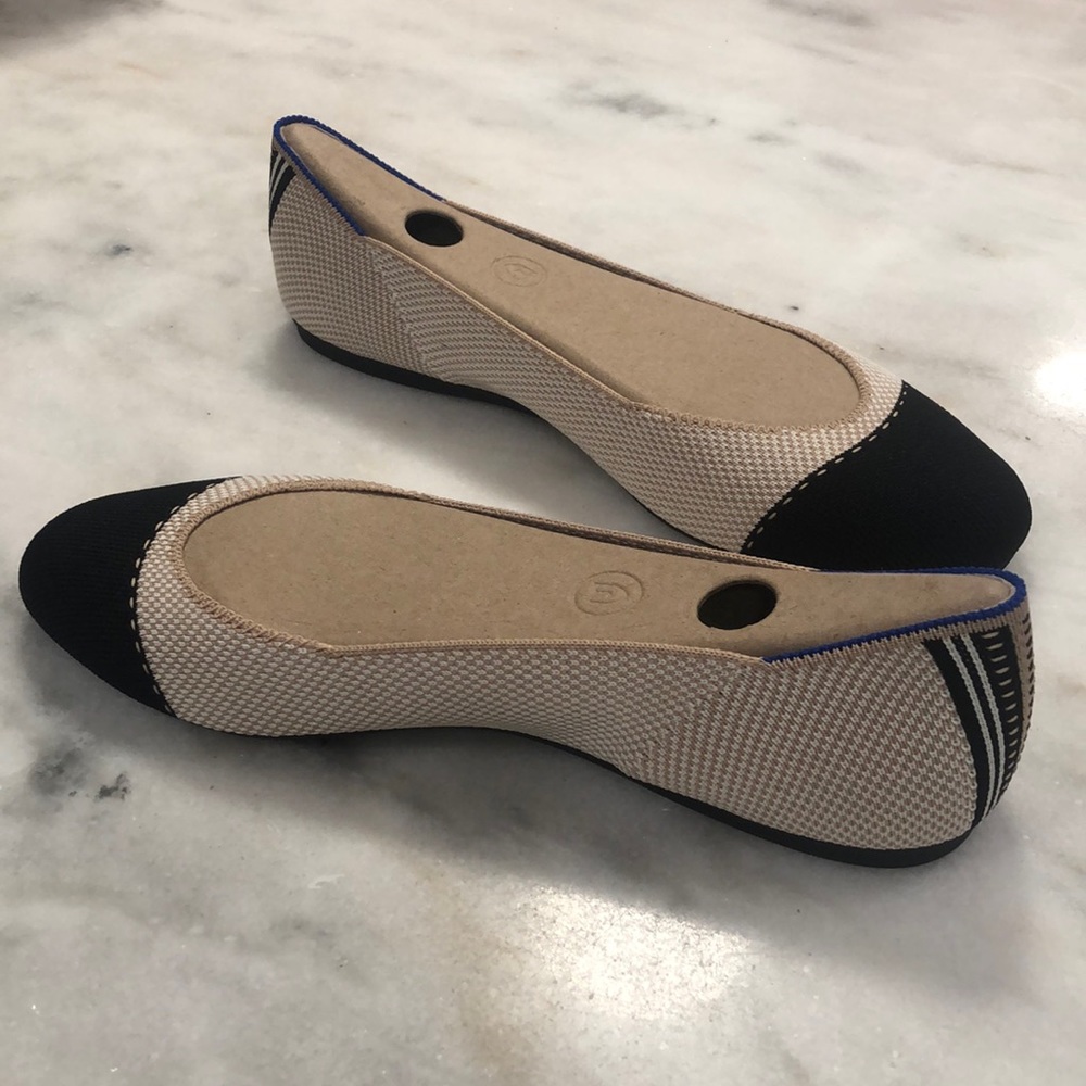 Rothy’s NIB Tuxedo Flats Size 11